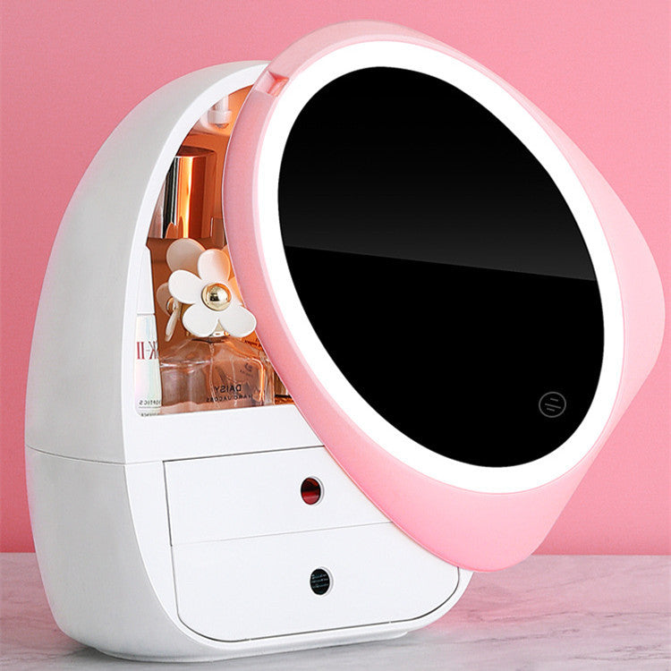 Organisateur de Maquillage et Bijoux – Boîte de Rangement Cosmétiques Grande Capacité pour Bureau