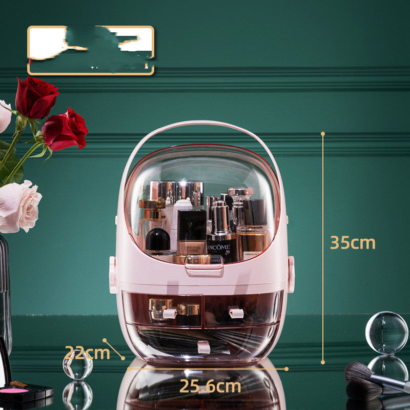 Boîte de Rangement Extra Grande avec Compartiments – 35L pour Cosmétiques et Accessoires