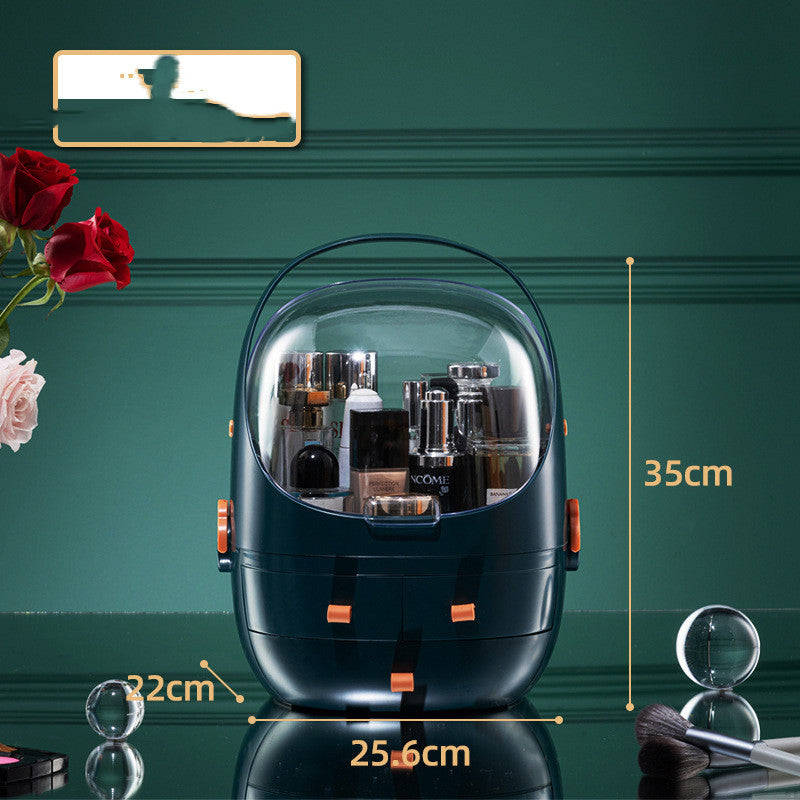 Boîte de Rangement Extra Grande avec Compartiments – 35L pour Cosmétiques et Accessoires
