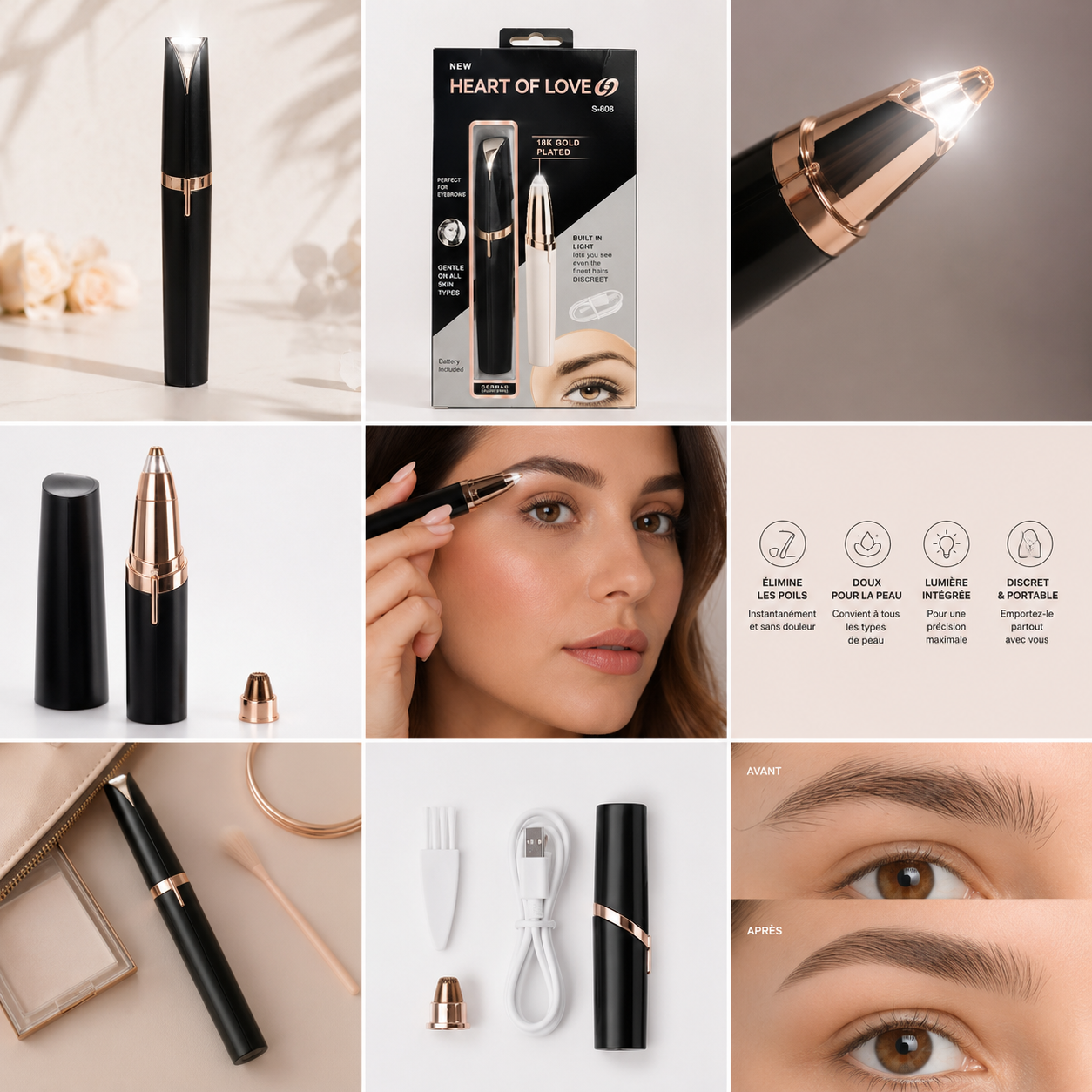 Electric Eyebrow Trimmer – Perfect and Painless Finish