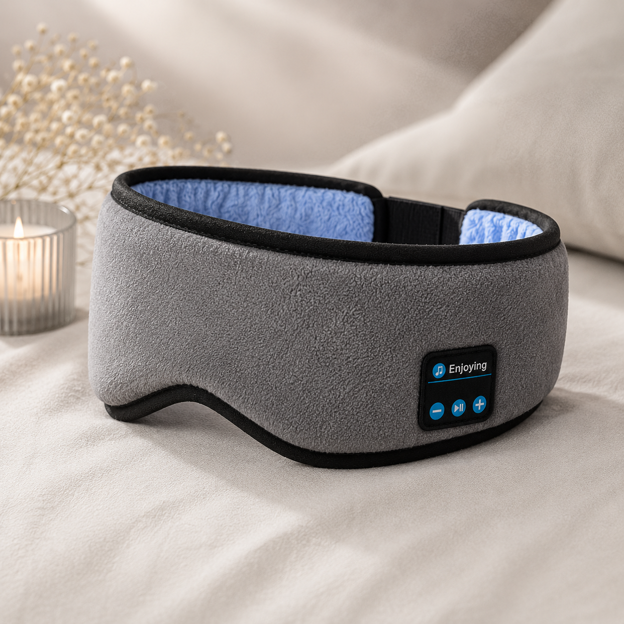 Bluetooth 5.0 Musical Sleep Mask – Total Comfort and Guaranteed Relaxation